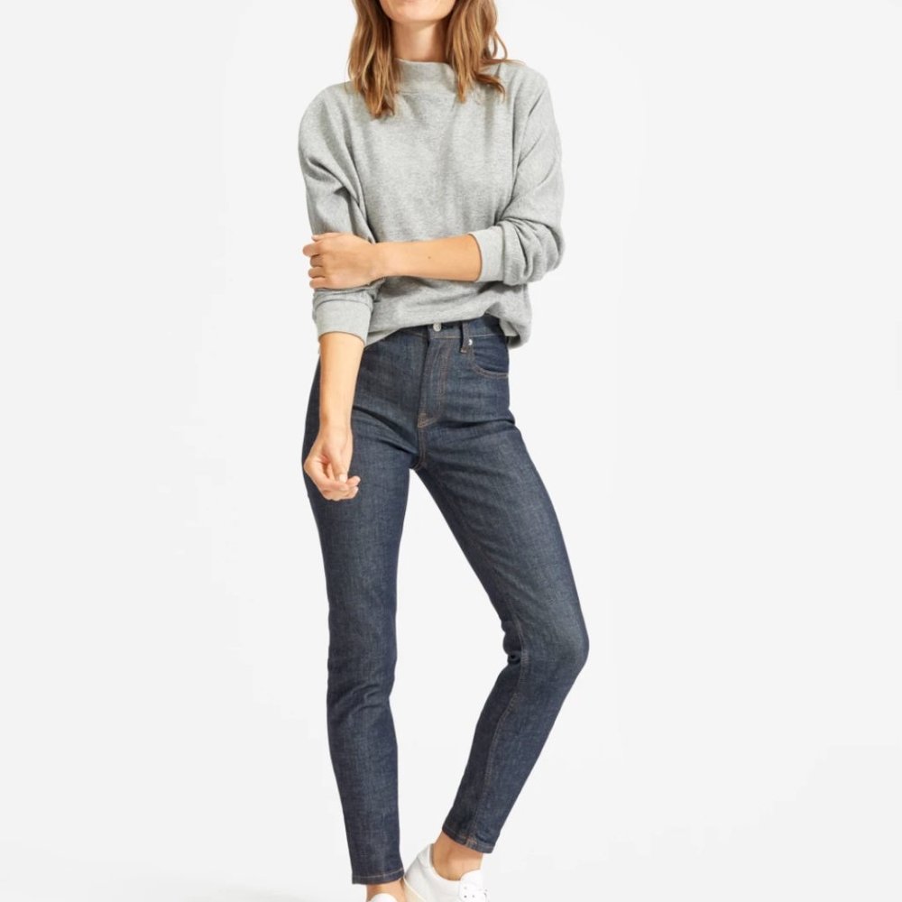 Everlane High Rise Skinny Jean 27 Ankle